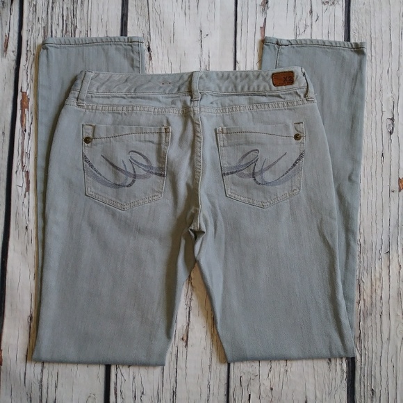 X2 Denim Ultra Low Rise Skinny W01 Jeans Size 6 - Picture 6 of 8